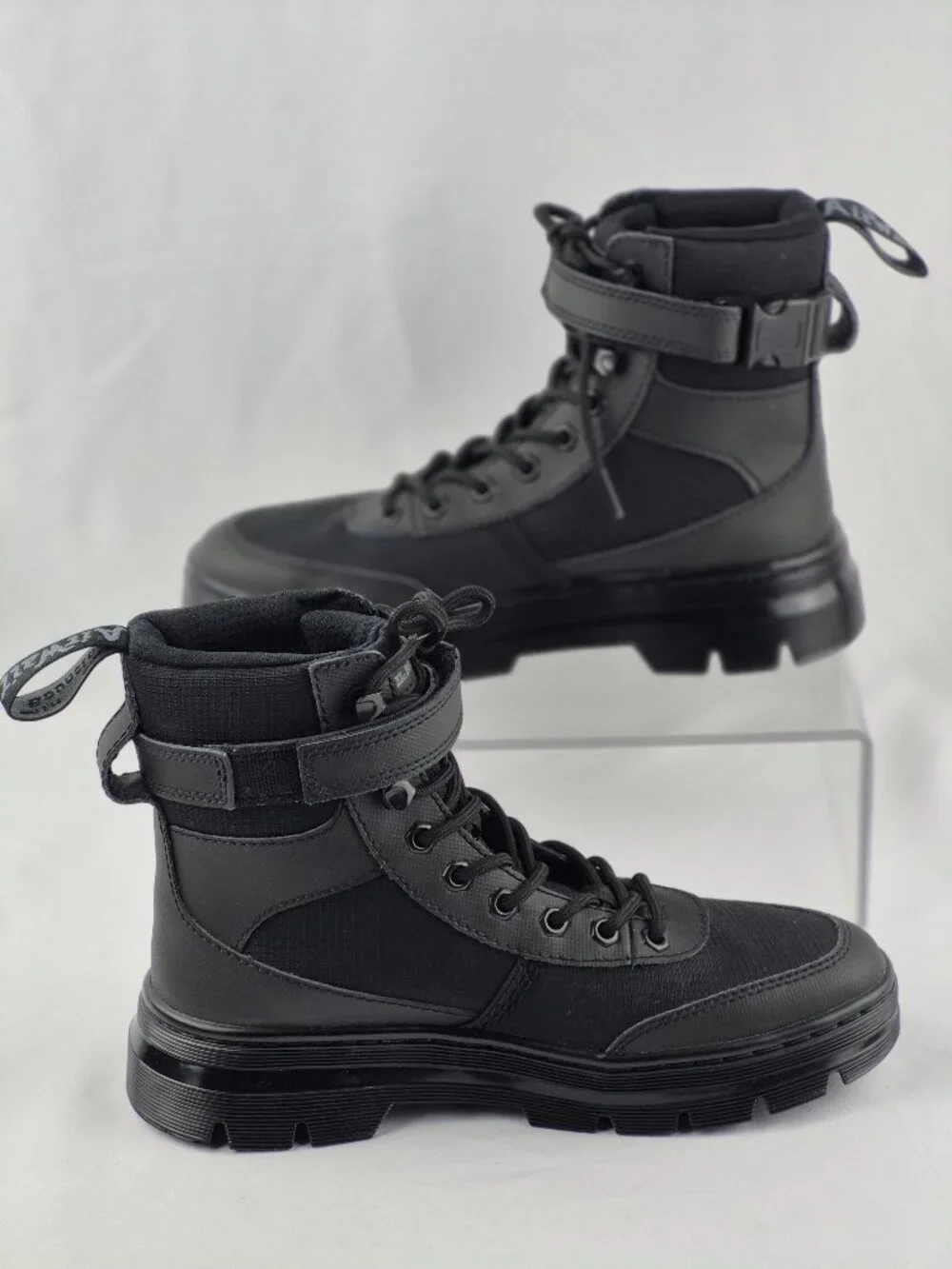 Dr. Martins CombsTech Poly Casual Boots  Black Men's Size 7